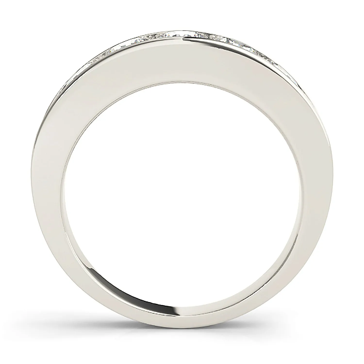 1.00 ctw. Channel Set Round Diamond Wedding Band