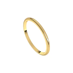 14K Classic Yellow Gold Band