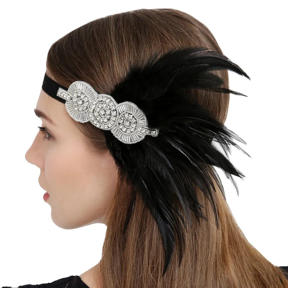 1920s Great Gatsby Flapper Headband