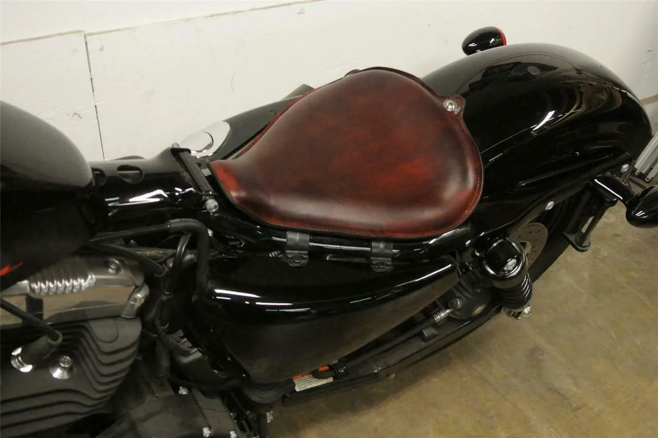 2010-2022 Sportster Harley On The Frame Seat 201 Smooth Brown All Models 48
