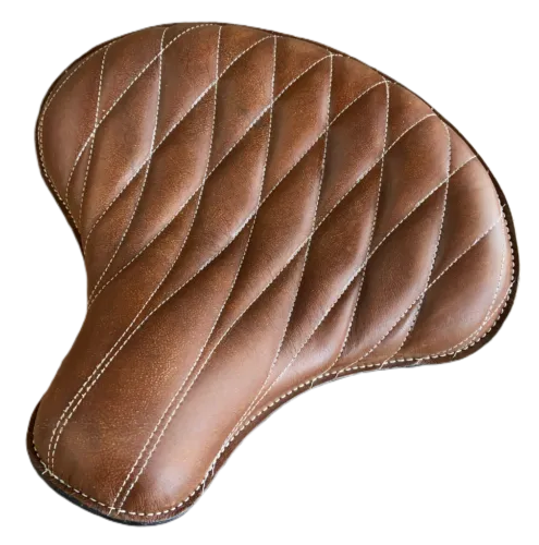 2017-2025 Triumph Seat Bobber Spring Tractor 15x14 Falling Diamond BDist Leather