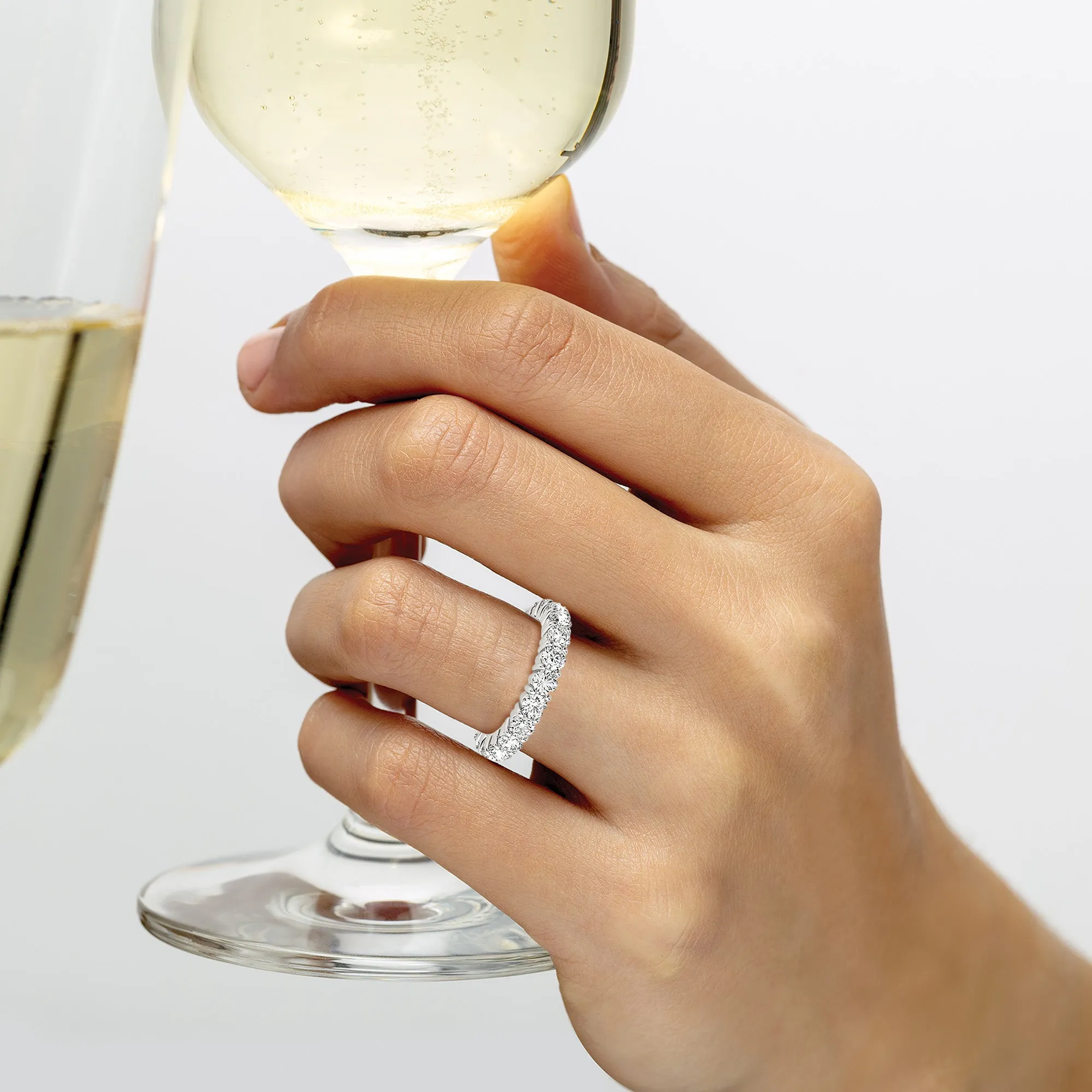 3.0 ct. Round Diamond Eternity Ring