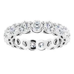 3.57 ct. Round Diamond Band Classic Eternity Ring