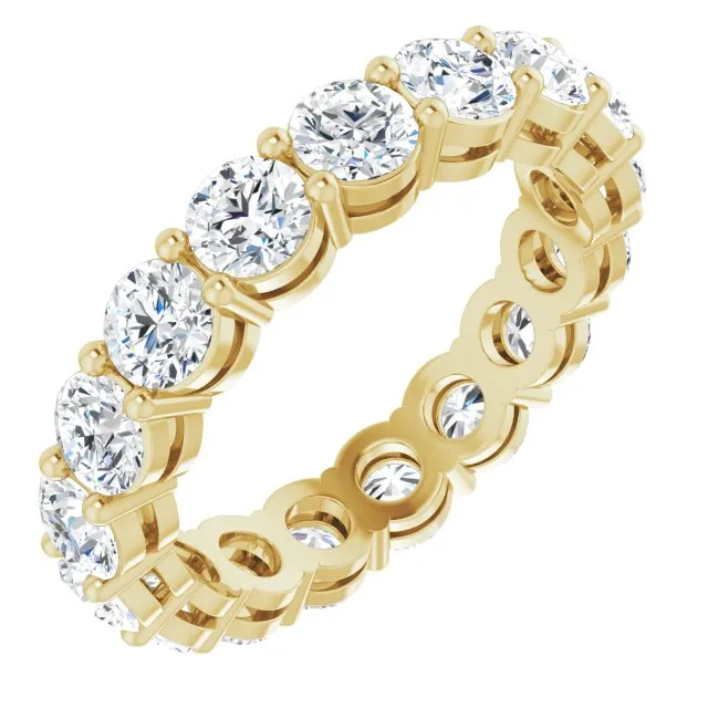 3.57 ct. Round Diamond Band Classic Eternity Ring