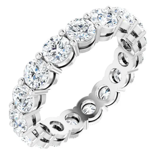 3.57 ct. Round Diamond Band Classic Eternity Ring