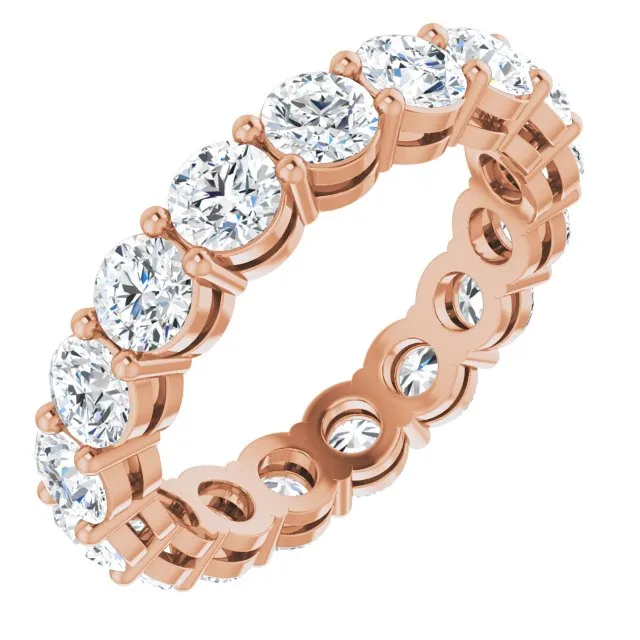 3.57 ct. Round Diamond Band Classic Eternity Ring