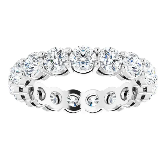 3.57 ct. Round Diamond Band Classic Eternity Ring
