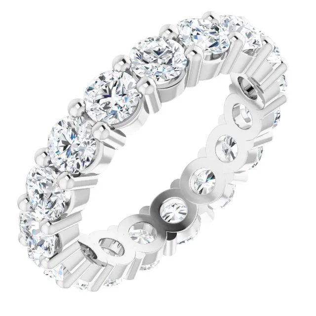 3.57 ct. Round Diamond Eternity Band