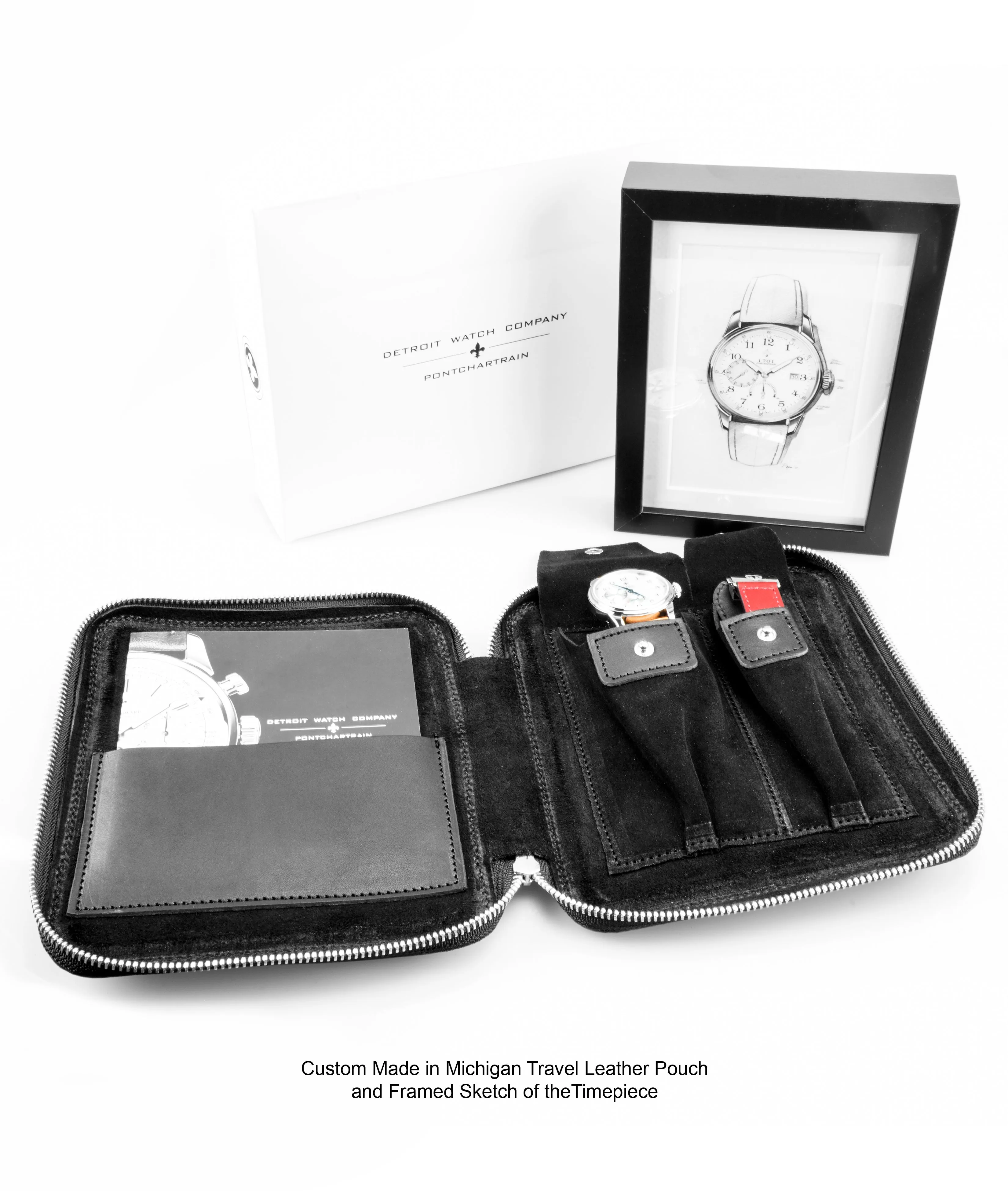 39mm Women's Pontchartrain Louis XIV Moonphase Exhibition