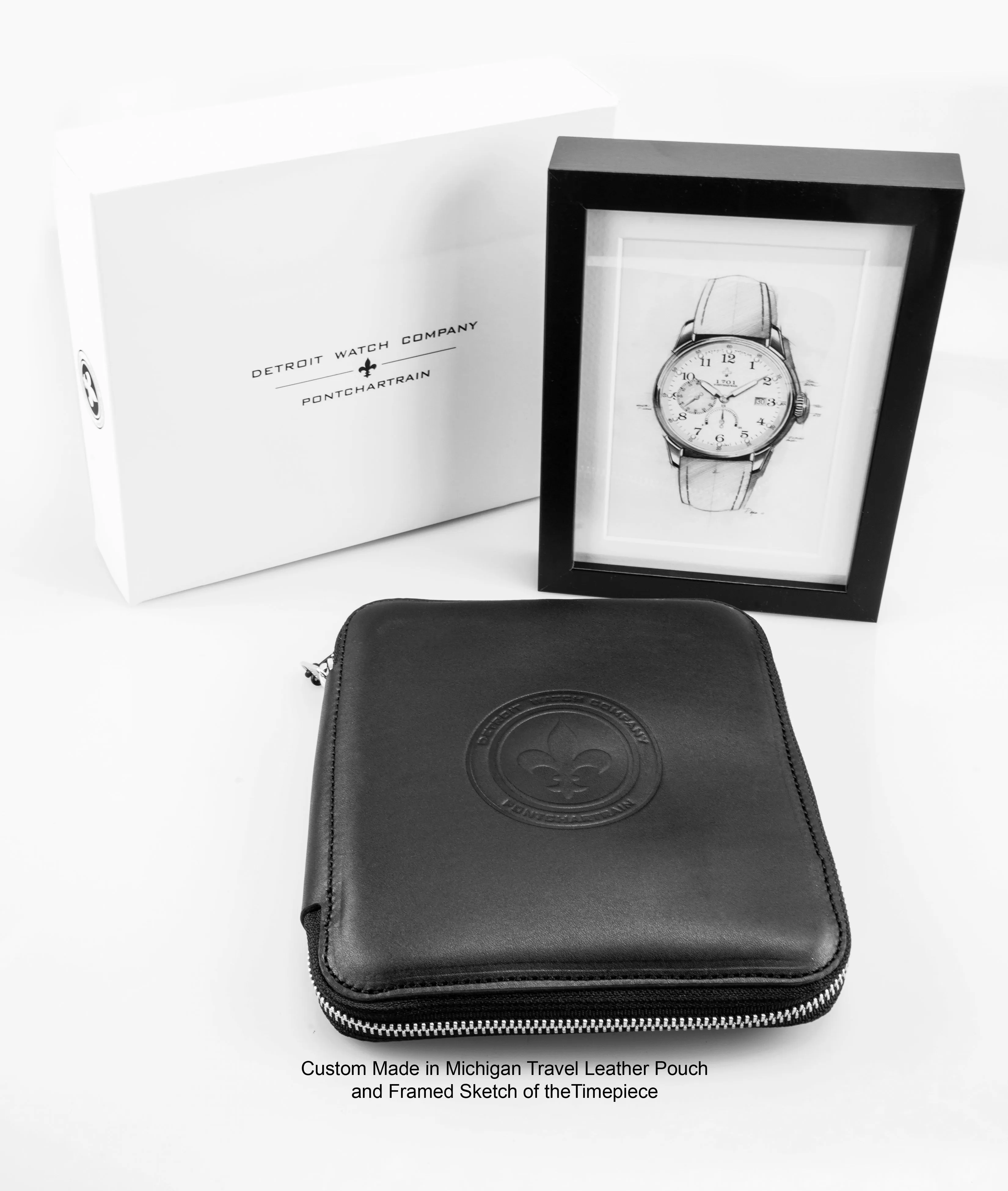 39mm Women's Pontchartrain Louis XIV Moonphase Exhibition