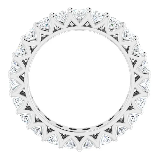 4.83 ct. Oval Diamond Eternity Band