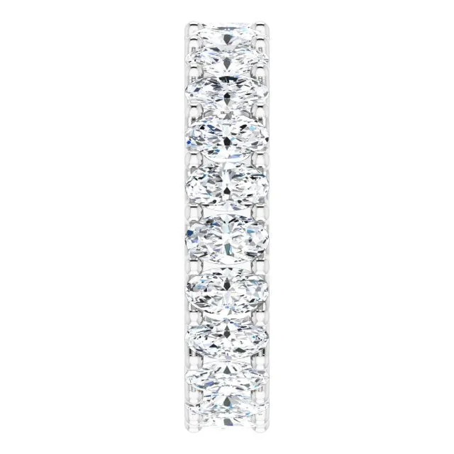 4.83 ct. Oval Diamond Eternity Band