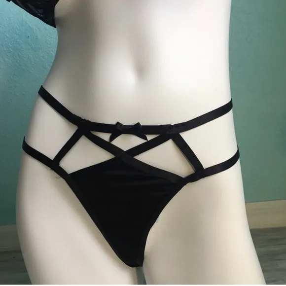 Adore Me Very Sexy Open Back Lace Women's Panties