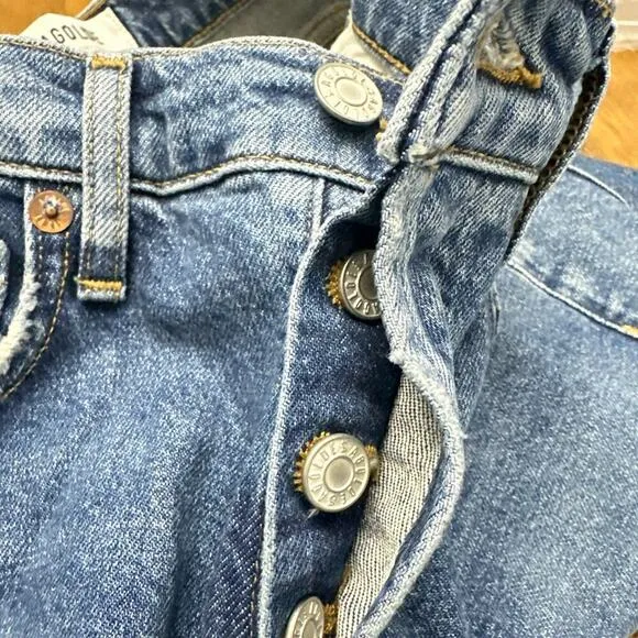 Agolde‎ Women's Jeans 24 Nico High Rise Slim Fit in Cycle Button Fly