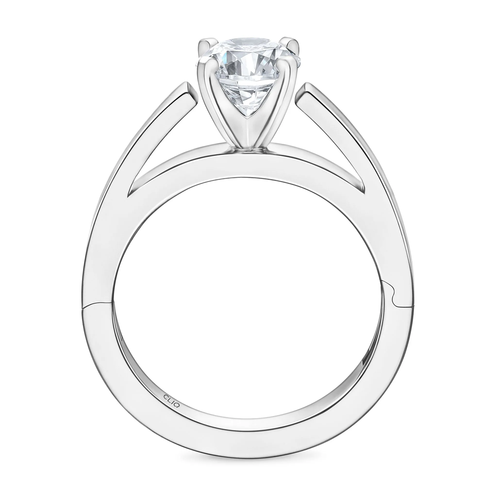 Airheart Cathedral Solitaire Engagement Ring