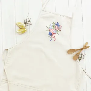 American Flag Bouquet - Women's Apron