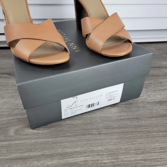 Ann Taylor Liya Block Heel Sandal