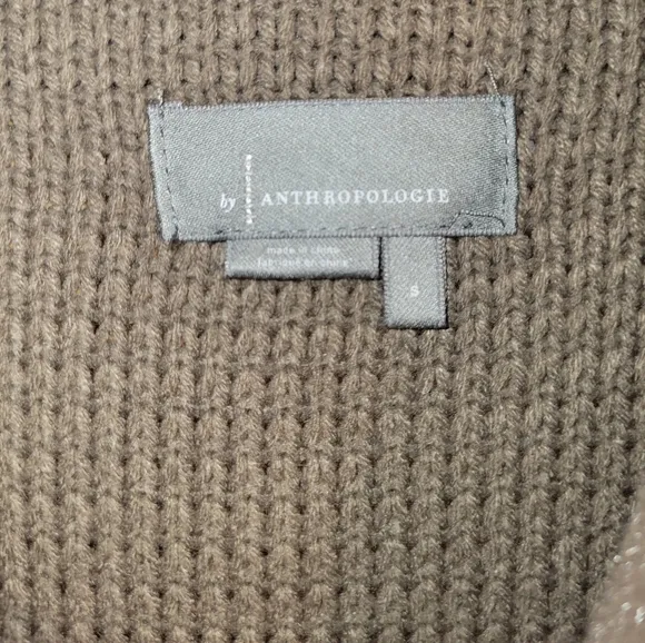 Anthropologie Piper Faux Suede &amp; Knit Jacket Women's Size Small