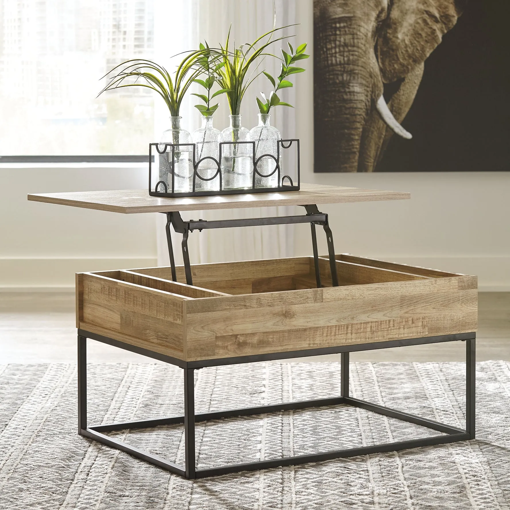 Ashley Express - Gerdanet Lift Top Cocktail Table