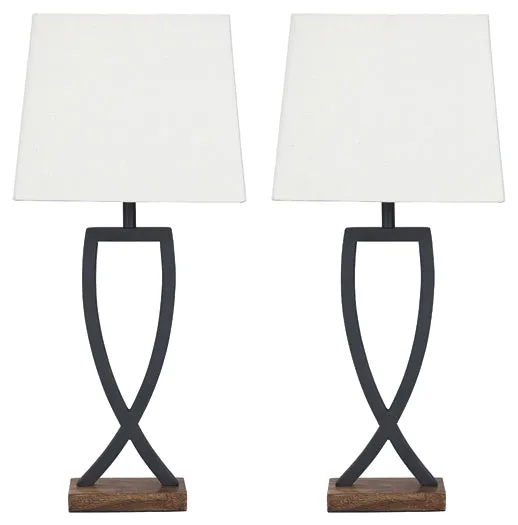 Ashley Express - Makara Metal Table Lamp (2/CN)