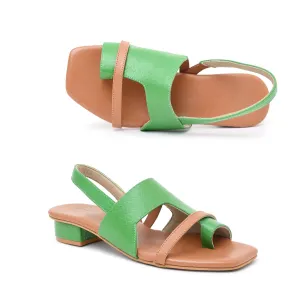 Atri Green Heels For Women