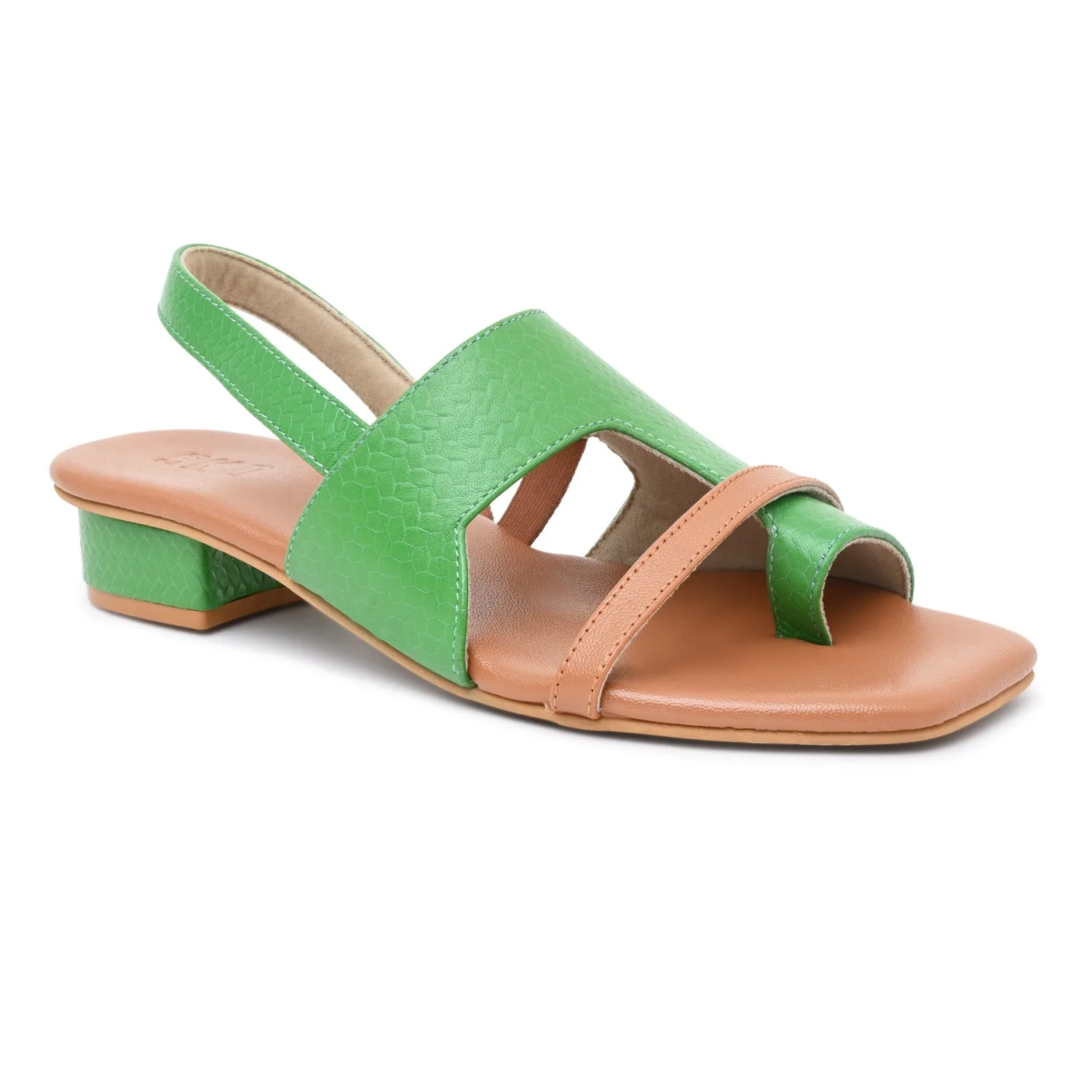 Atri Green Heels For Women