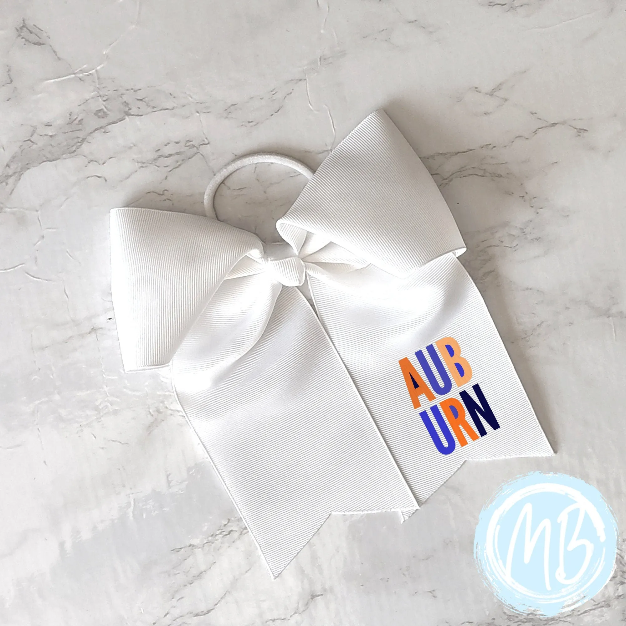 Auburn Block Bow