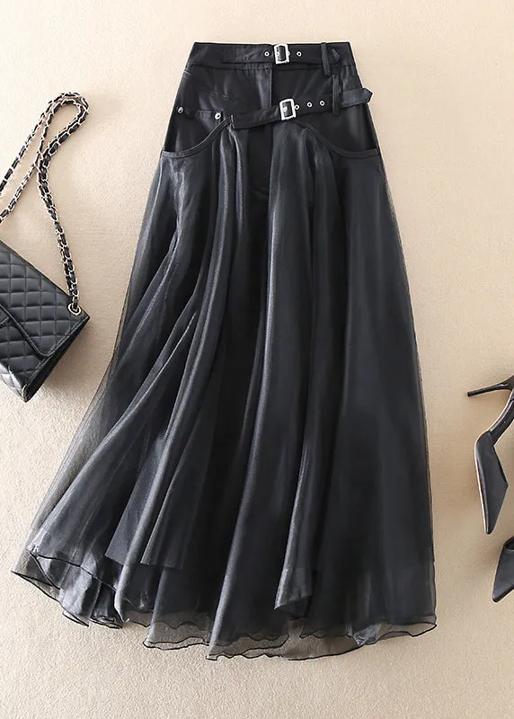 Beatrice® | Elegant tulle patchwork skirt
