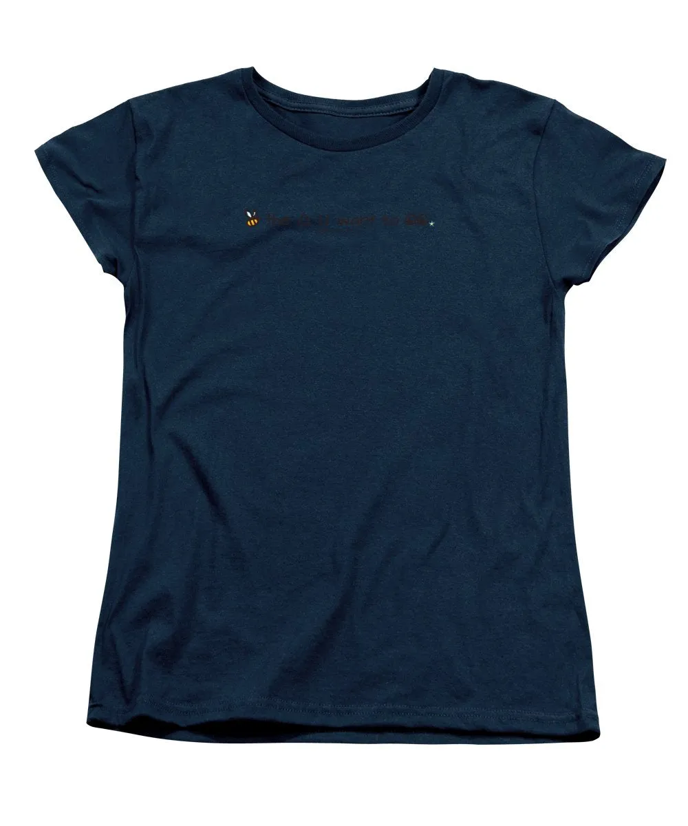 Bee The Chng You Want To See - Women's T-Shirt (Standard Fit)