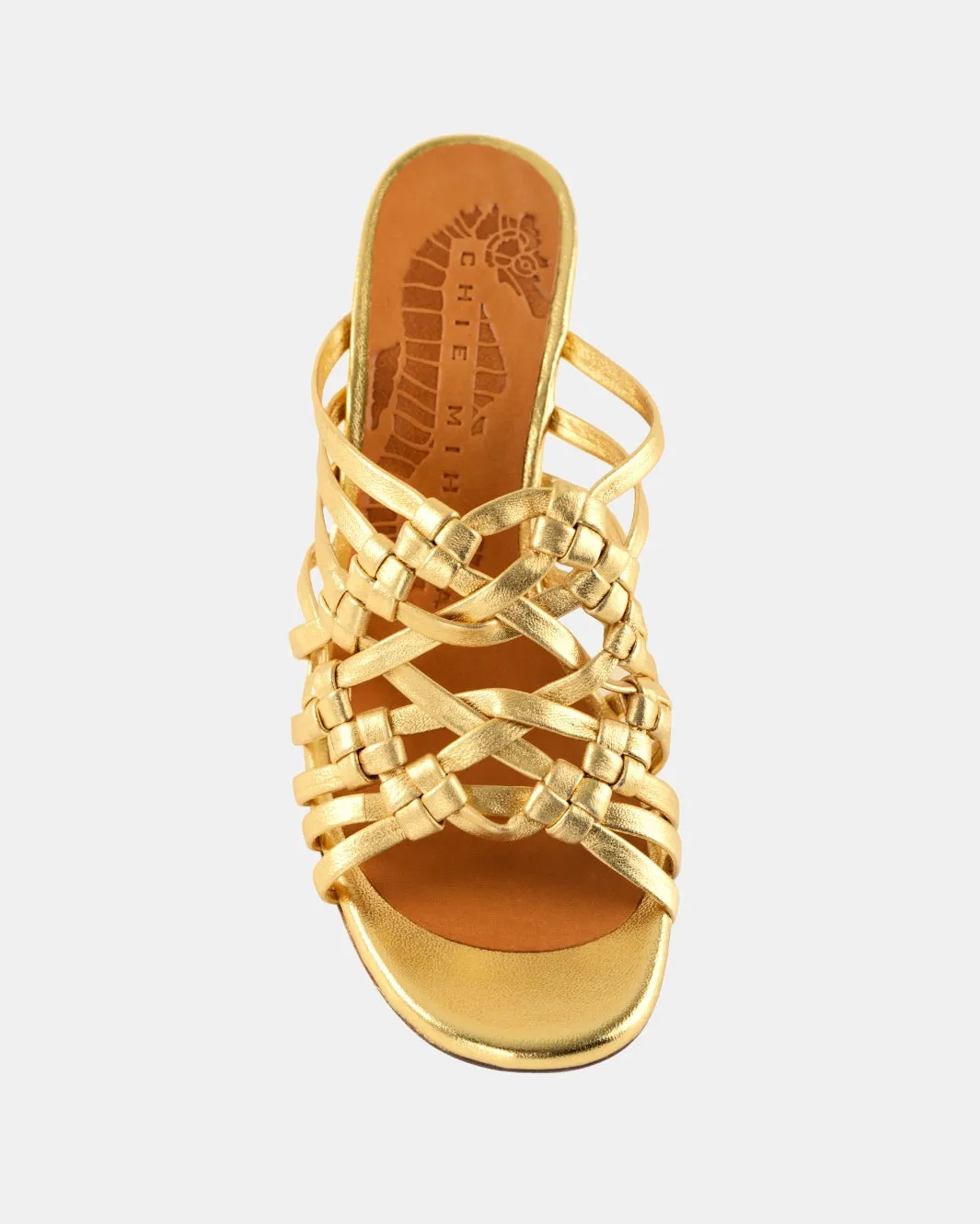 BEIJING SANDAL IN GOLD