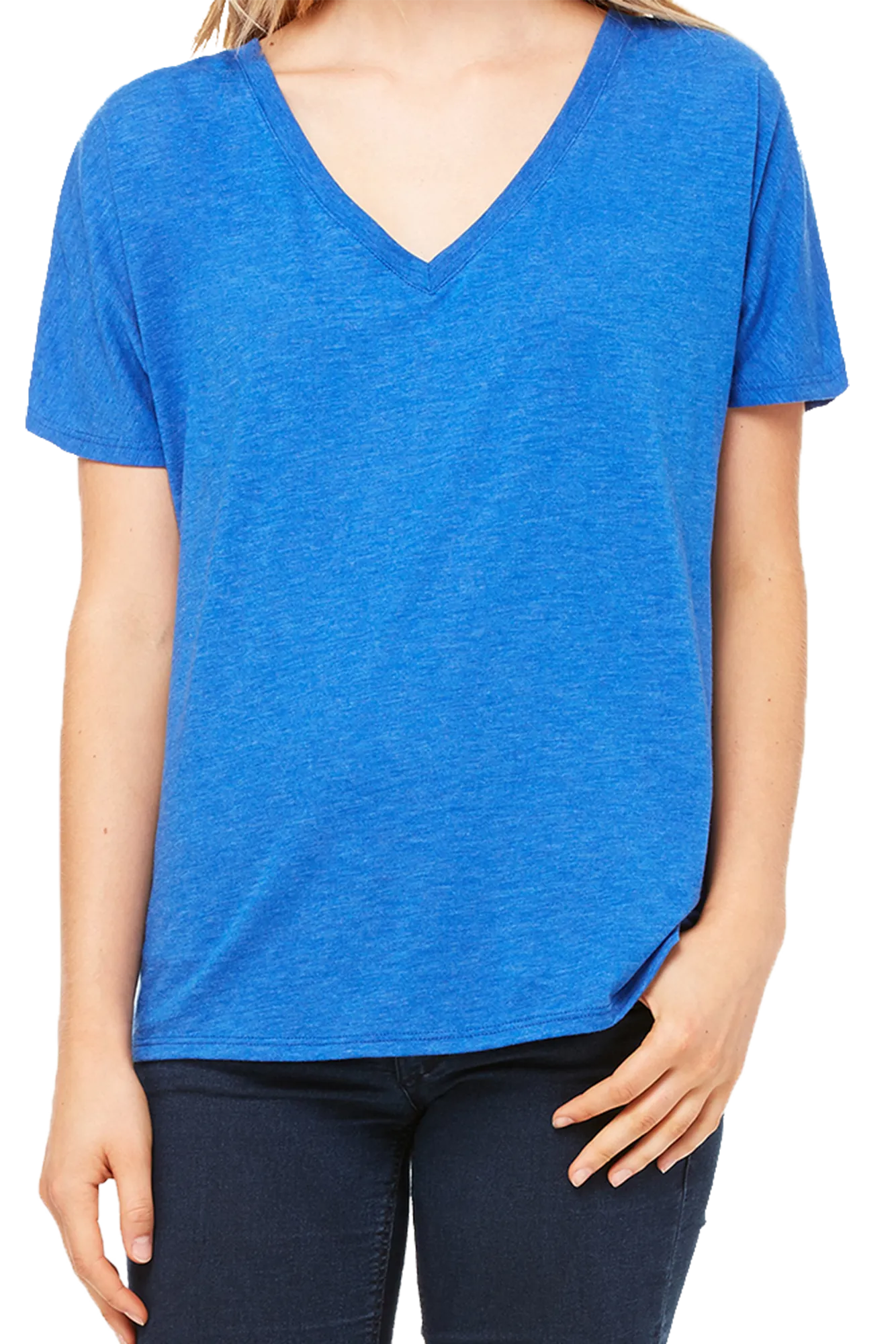 Bella Canvas Women's Slouchy V-Neck Tee *Choose Your Color