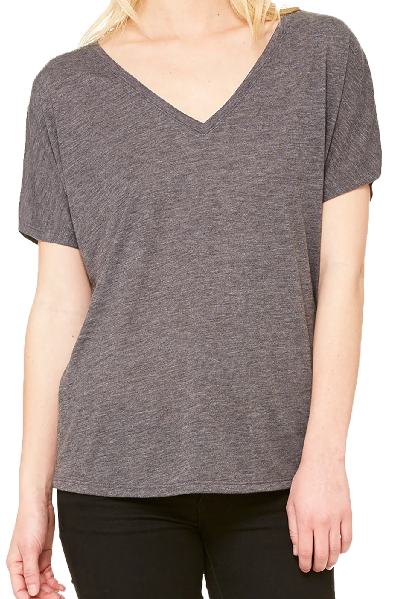 Bella Canvas Women's Slouchy V-Neck Tee *Choose Your Color