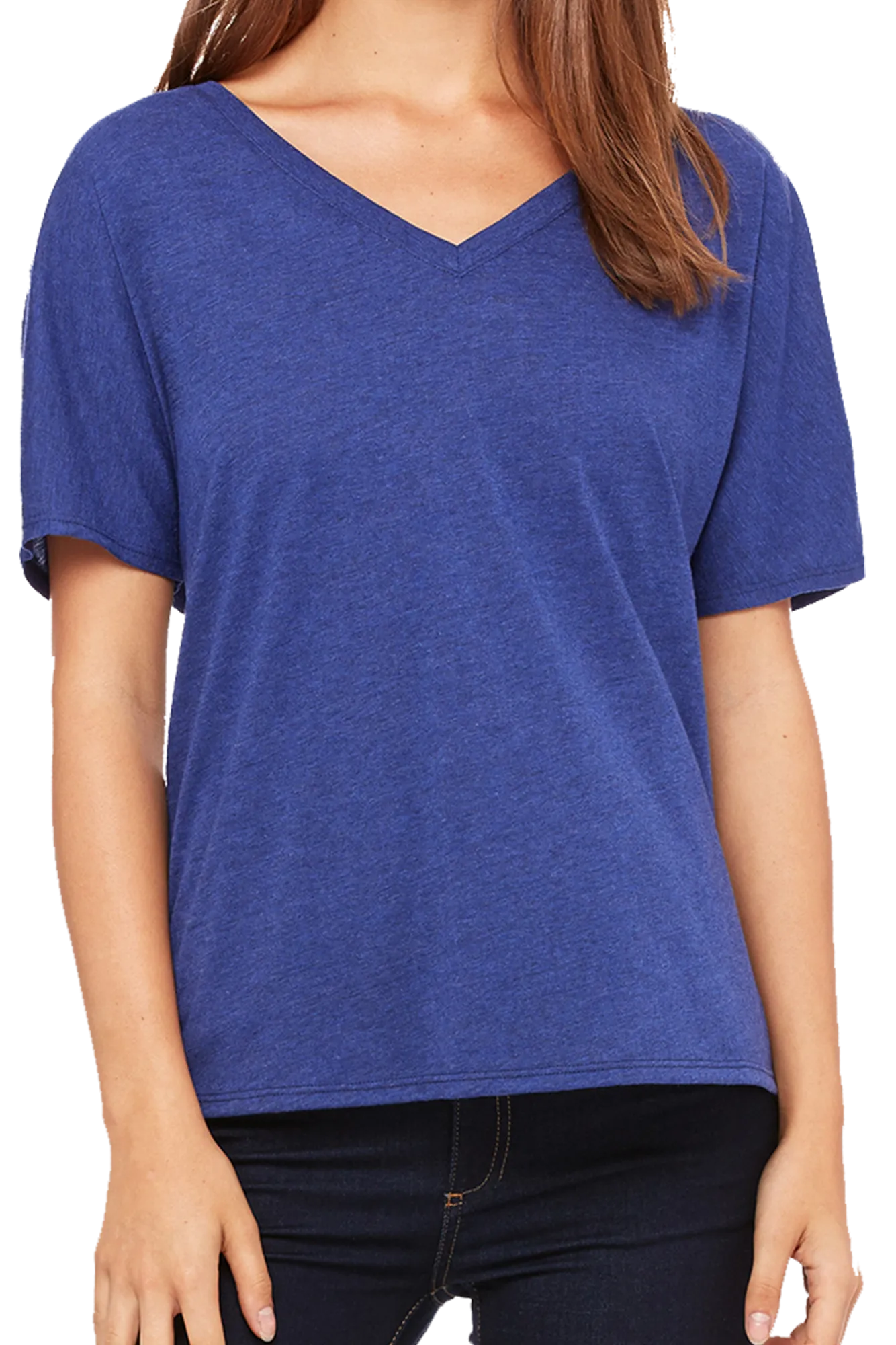 Bella Canvas Women's Slouchy V-Neck Tee *Choose Your Color