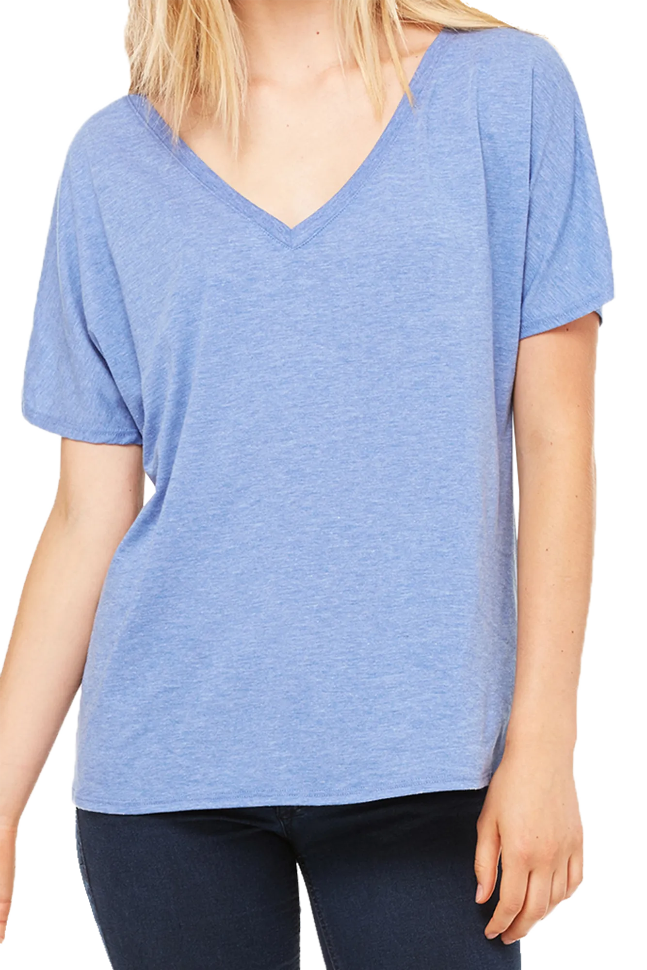 Bella Canvas Women's Slouchy V-Neck Tee *Choose Your Color
