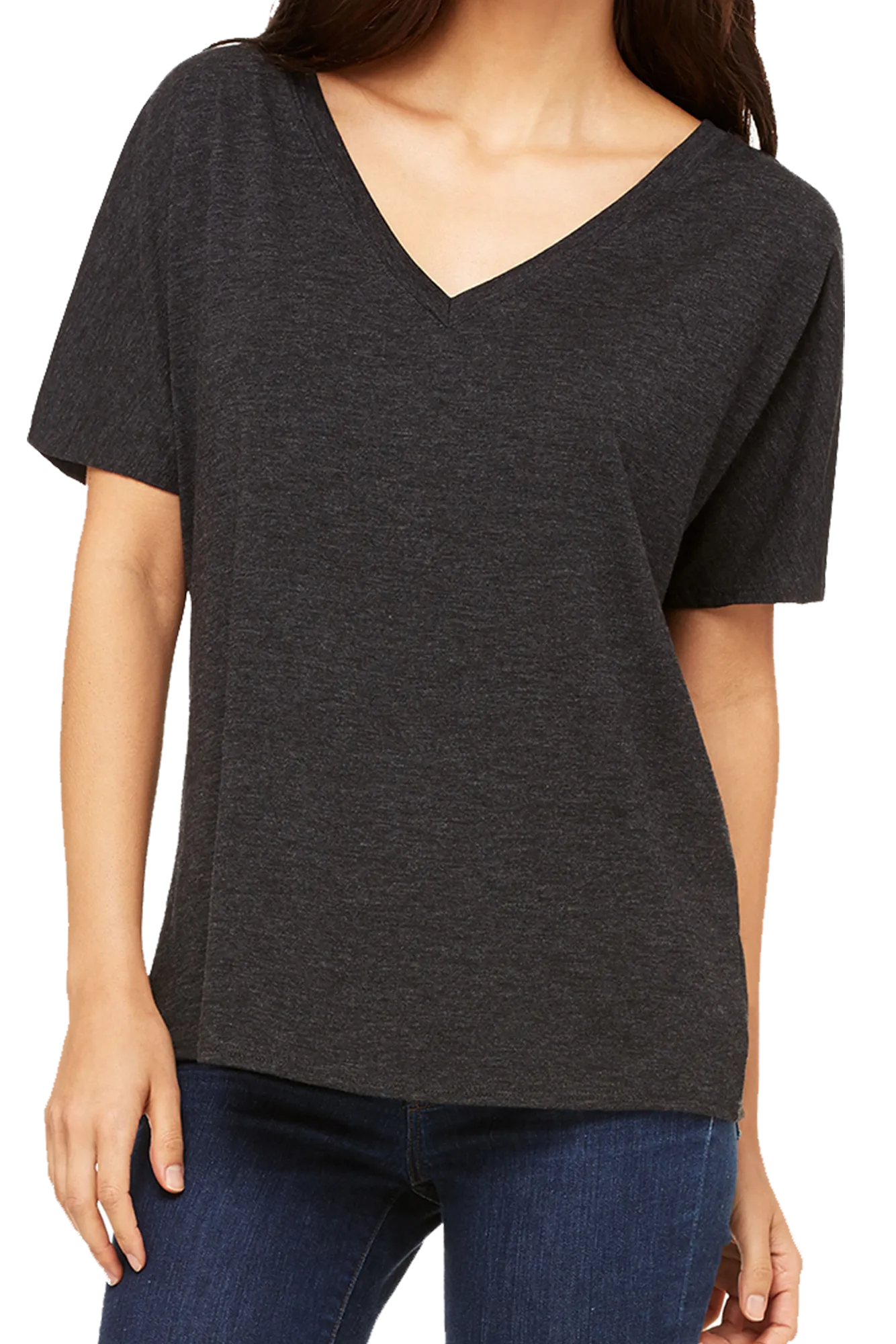 Bella Canvas Women's Slouchy V-Neck Tee *Choose Your Color