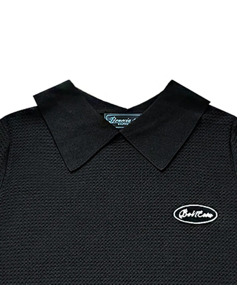 BENECIA 12 Flat Cushion Short Sleeve - Black