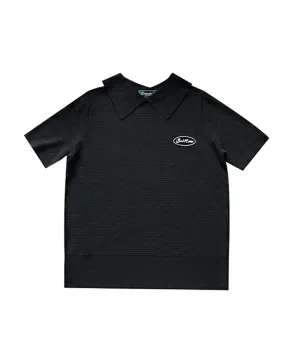 BENECIA 12 Flat Cushion Short Sleeve - Black