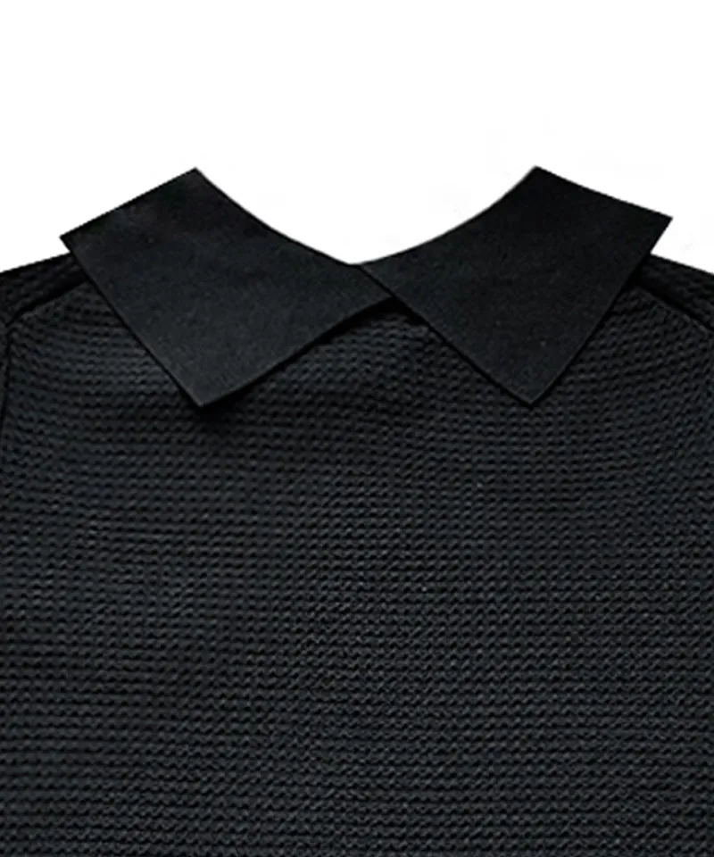 BENECIA 12 Flat Cushion Short Sleeve - Black