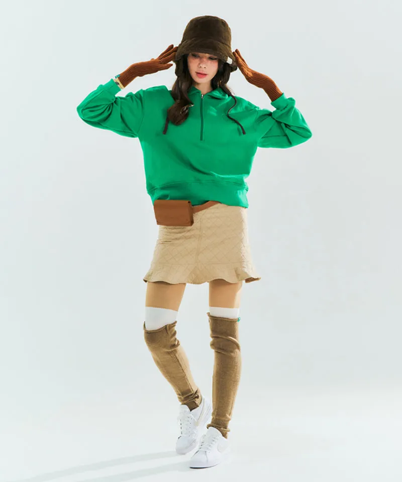 BENECIA 12 Flat Fleece Twill Man-to-Man - Green