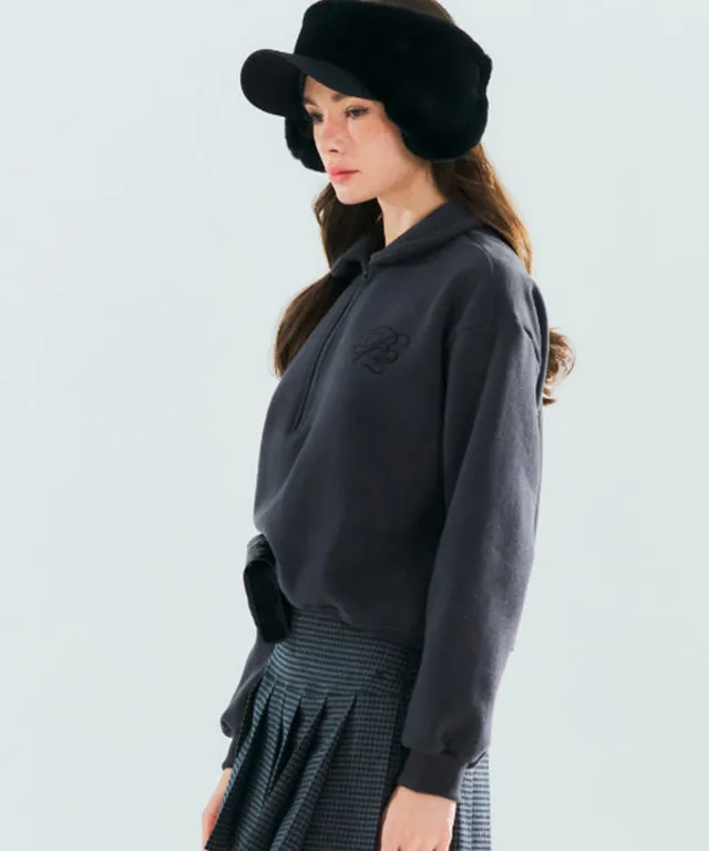 BENECIA 12 Flat Raised Sweatshirt - Charcoal