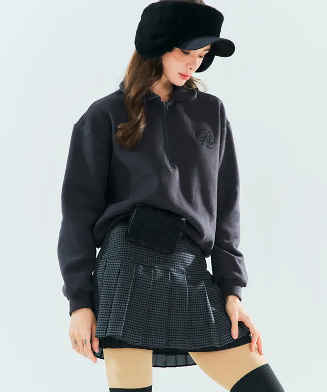 BENECIA 12 Flat Raised Sweatshirt - Charcoal