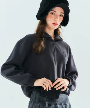 BENECIA 12 Flat Raised Sweatshirt - Charcoal