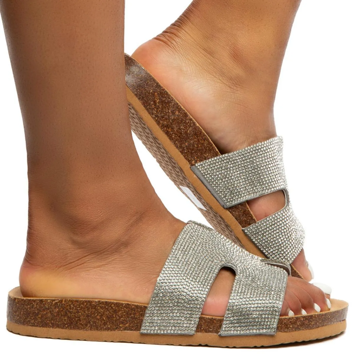 Berk-47 Rhinestone Sandals