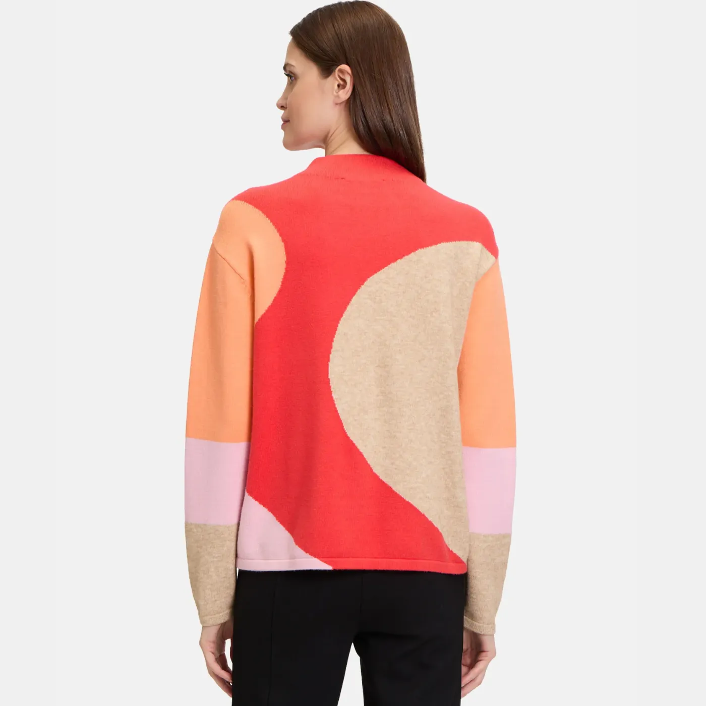 Betty Barclay Colour Block Knitted Sweater