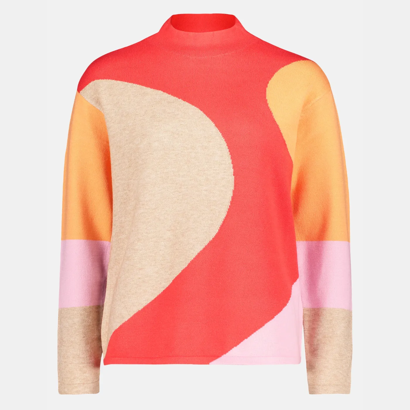 Betty Barclay Colour Block Knitted Sweater