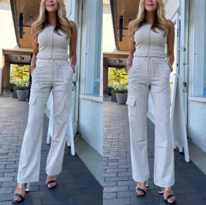 Bevy Flog - Sapir Pant in Cream