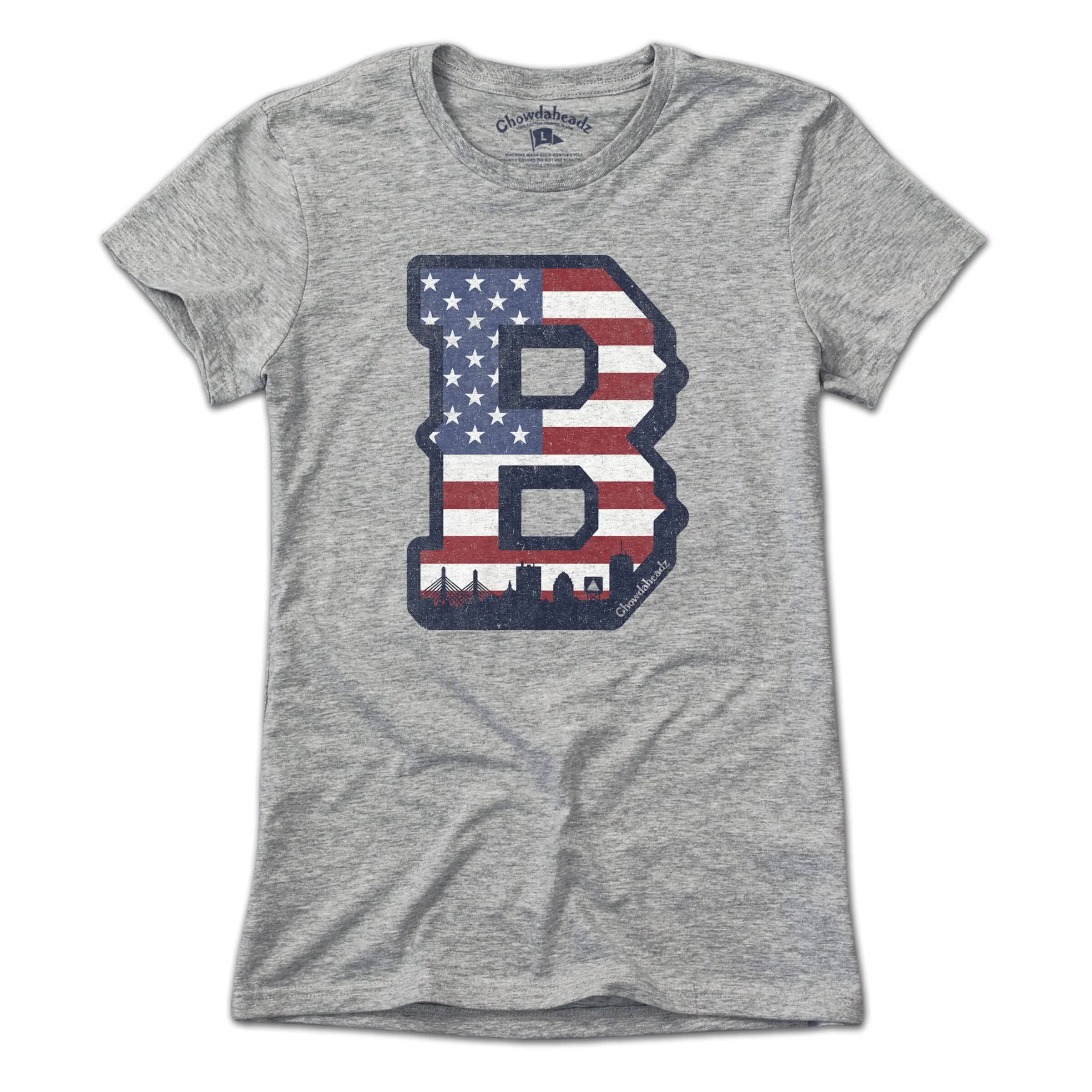 Big Block B Boston USA T-Shirt