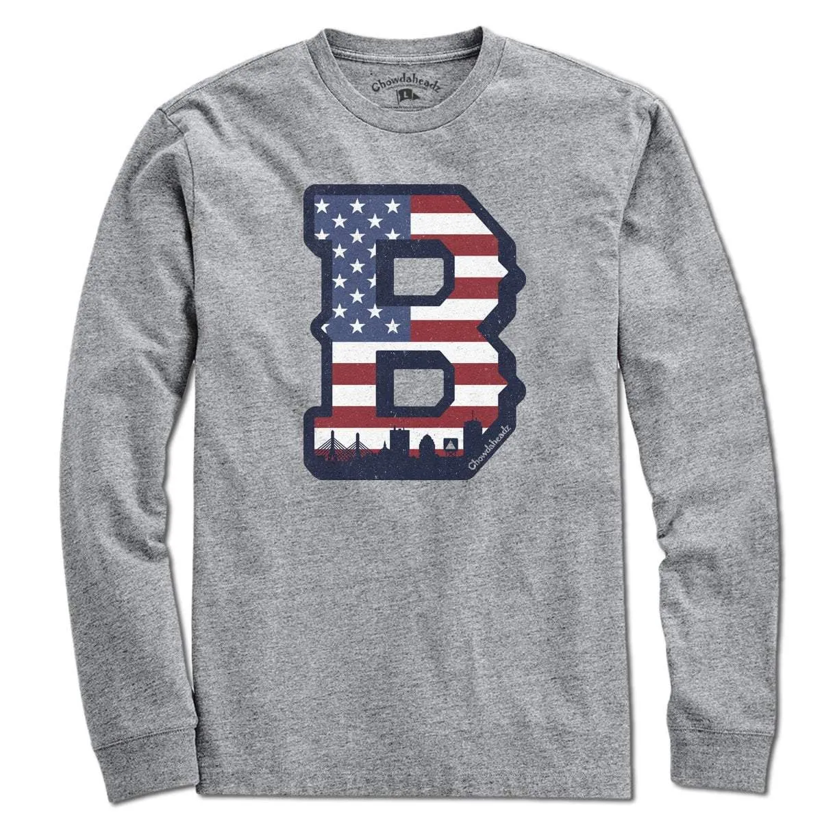 Big Block B Boston USA T-Shirt