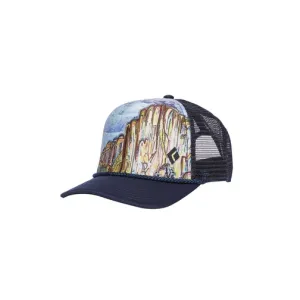 Black Diamond Flat Bill Trucker Hat