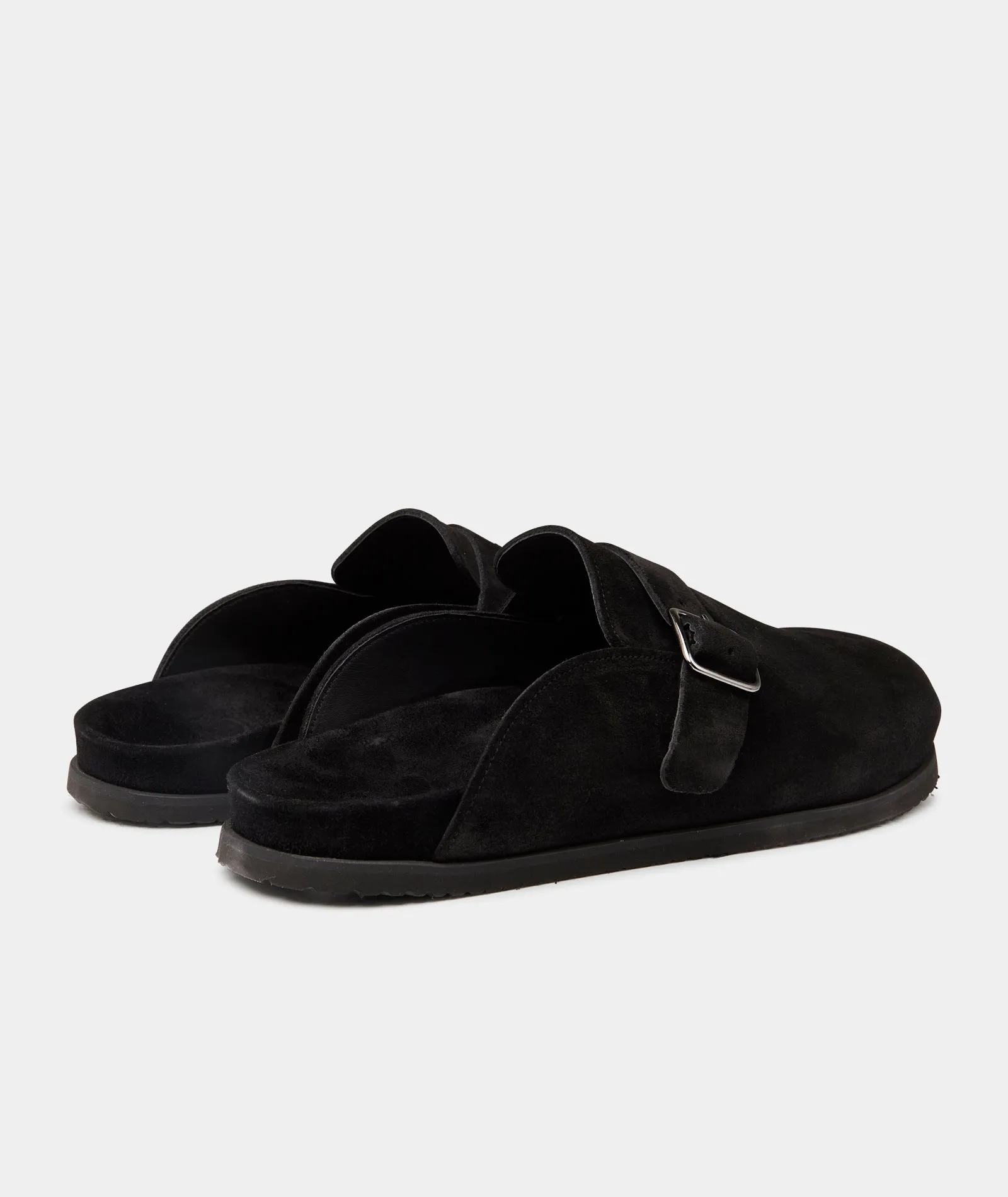 Blake Clog - Black Suede